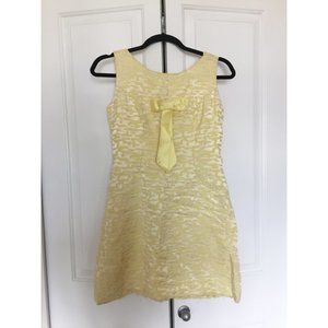 Vintage 60's Yellow Dress